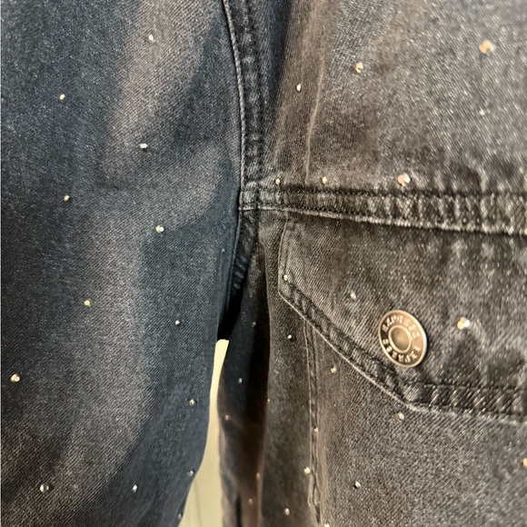 Express Gray Denim Jacket - Picture 4 of 9